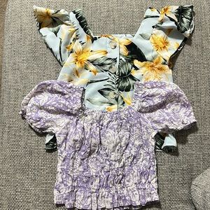 Girl Set Of 2 Tops